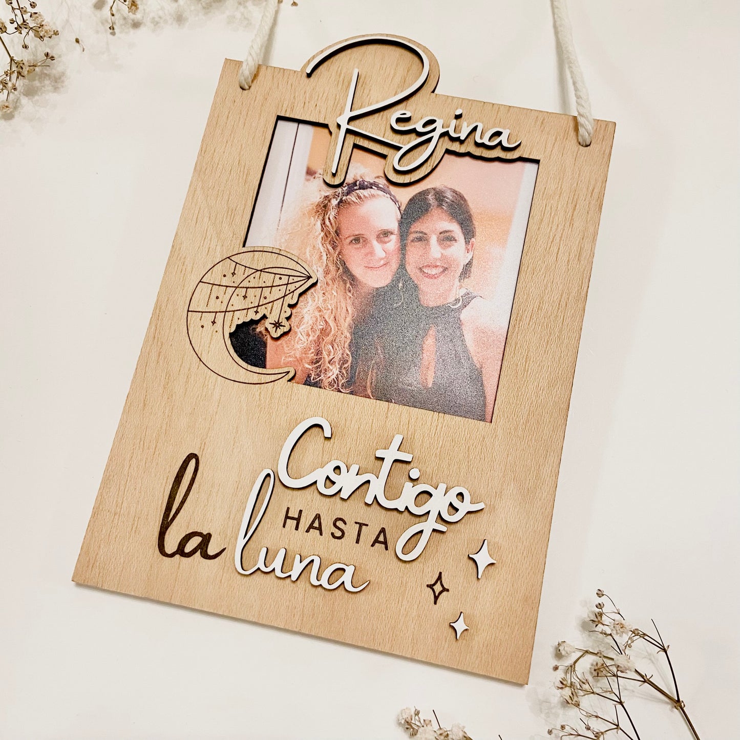 Marco de fotos para colgar personalizado